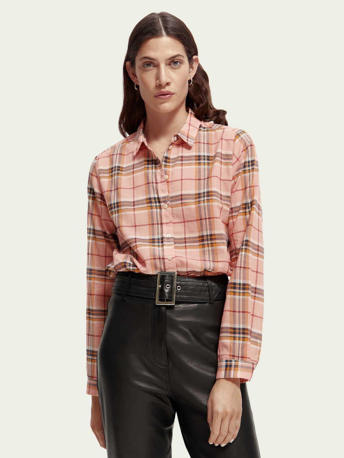 Printed Regular Fit Shirt | scotch & soda outlet