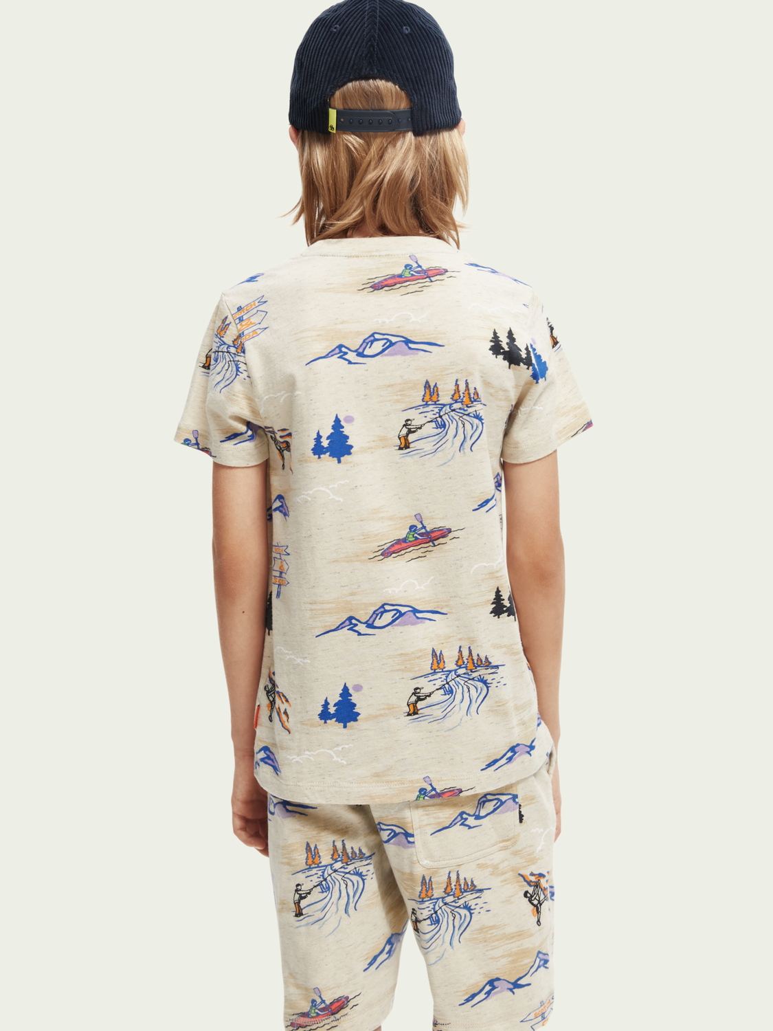 Relaxed-Fit Organic Cotton Printed T-Shirt