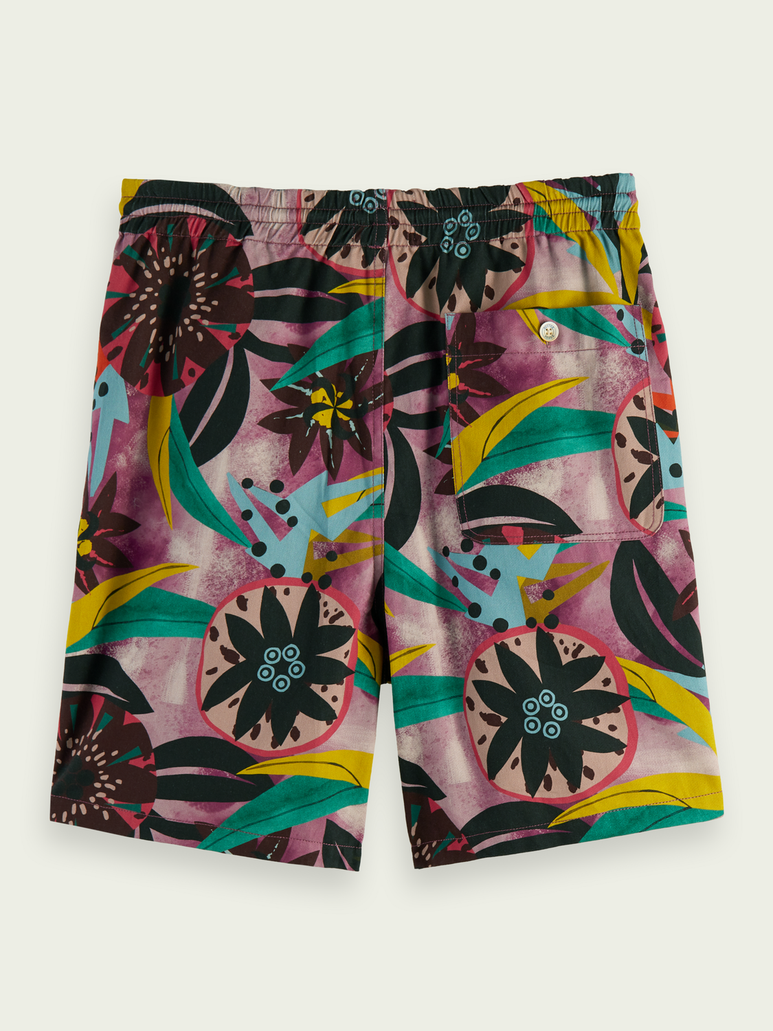 Relaxed Fit Printed Bermuda Shorts | Scotch And Soda Outlet
