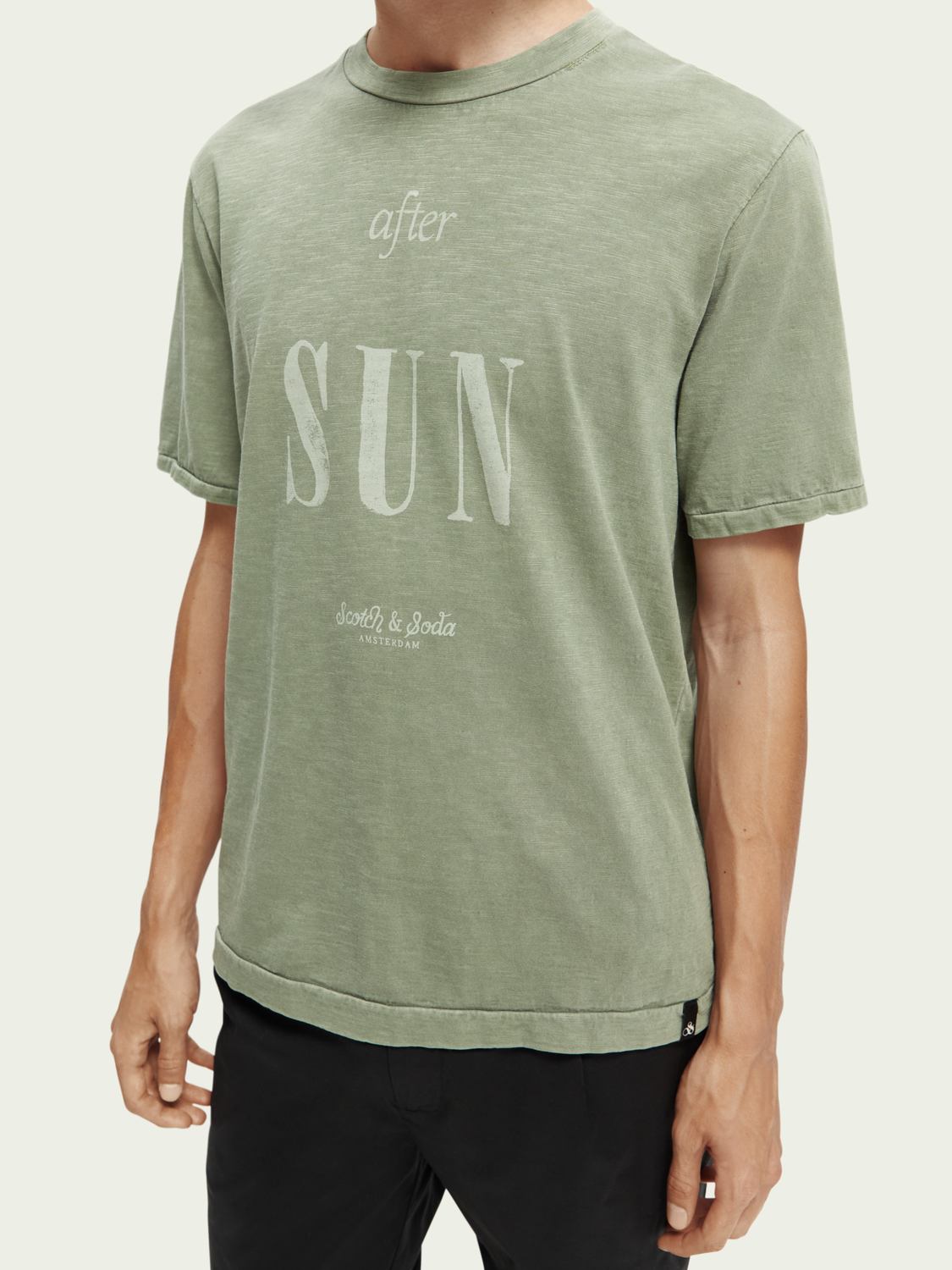 Organic Jersey Artwork T-Shirt | Scotch And Soda Outlet