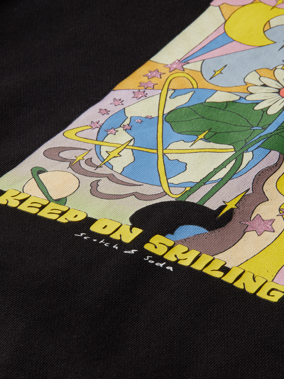 Scotch Soda Outlet | Loose Fit Artwork Hoodie