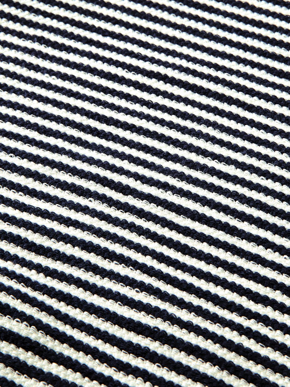 Yarn-Dyed Organic Cotton Long-Sleeved T-Shirt