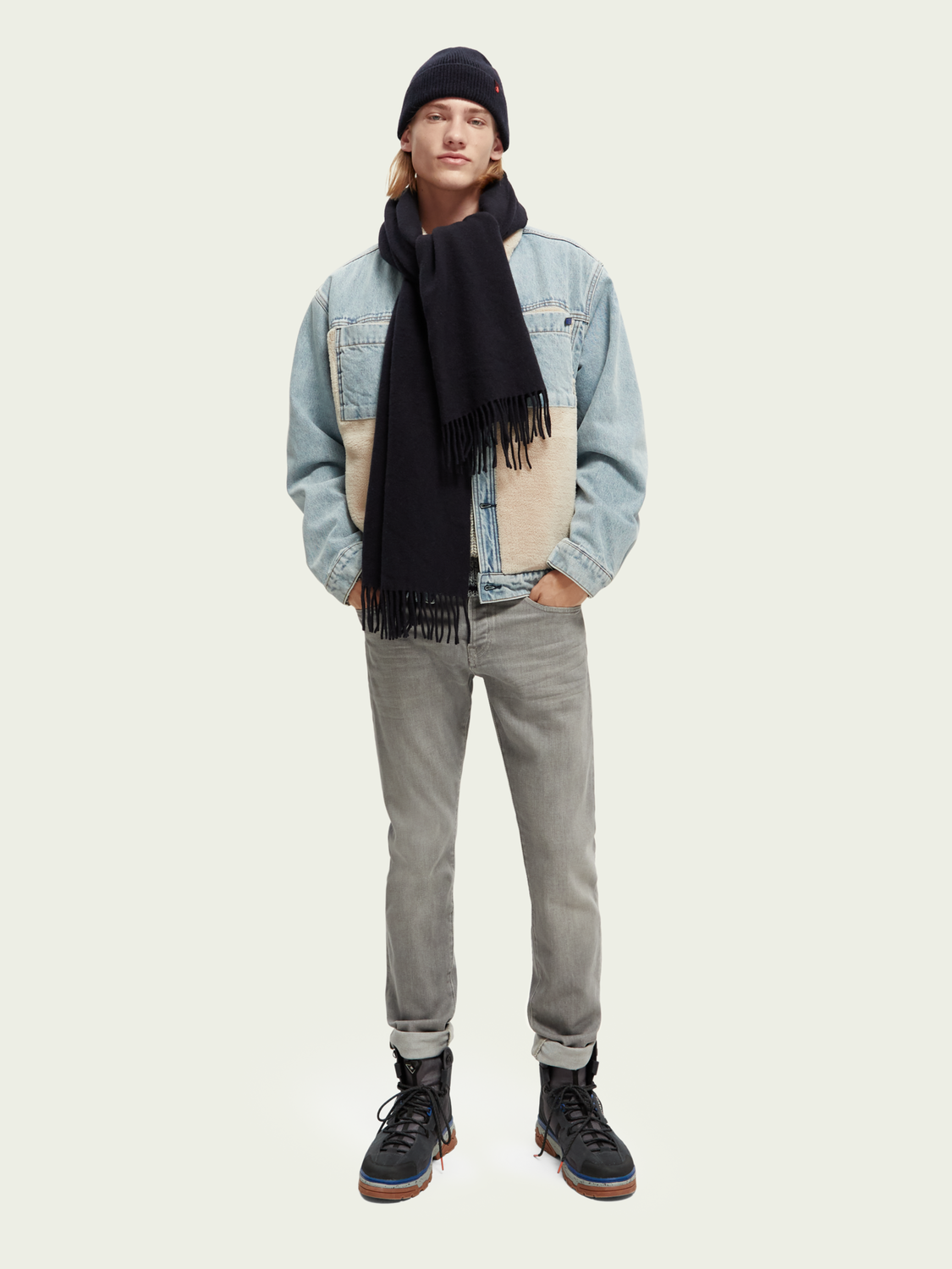Unisex Rib Knit Beanie | scotch & soda outlet