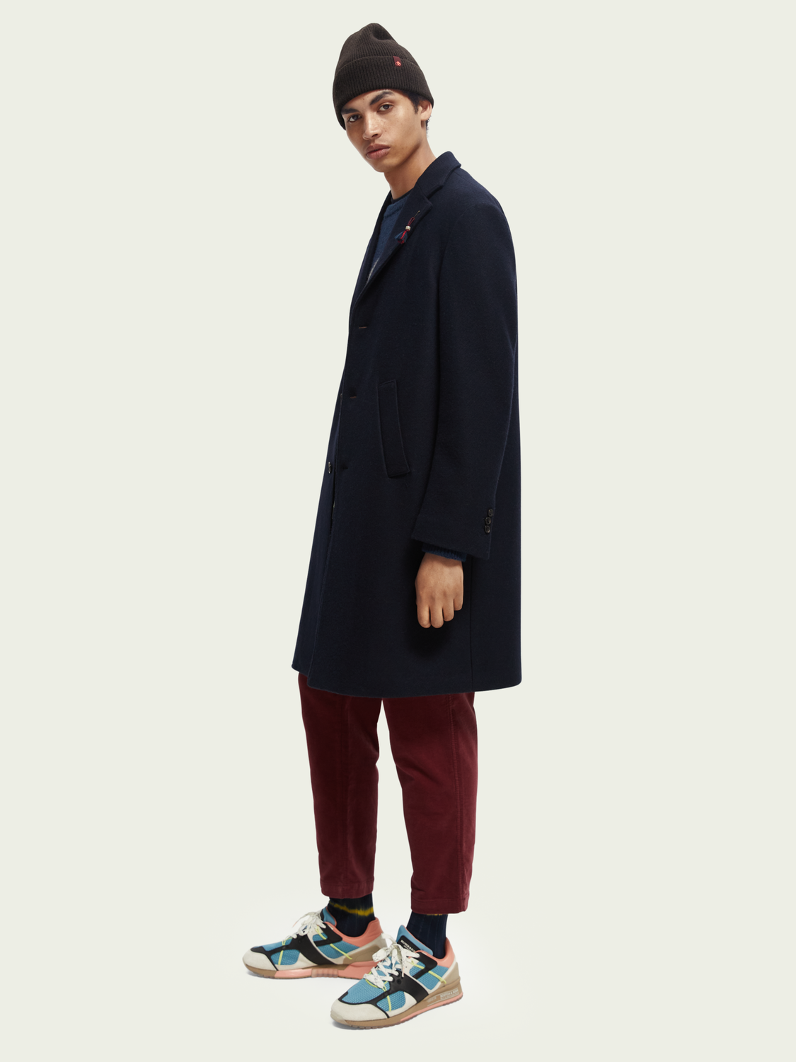 Long-Length Lightweight Overcoat | Scotch And Soda Outlet