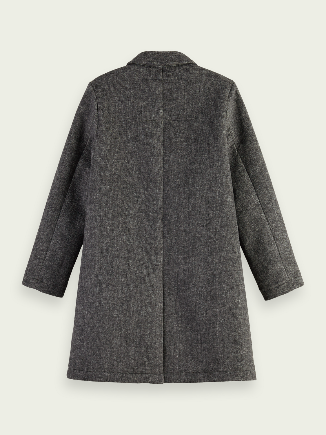 Wool-Blended Tailored Coat | scotch & soda outlet