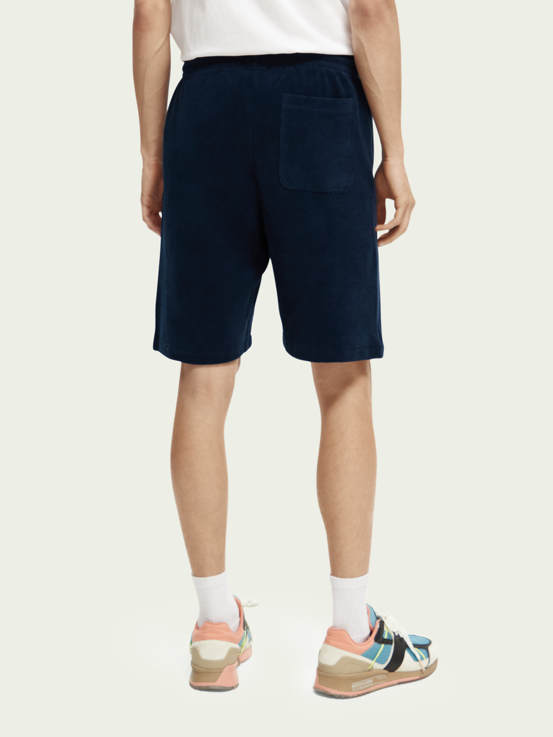 Organic Cotton Towelling Shorts | Scotch And Soda Outlet