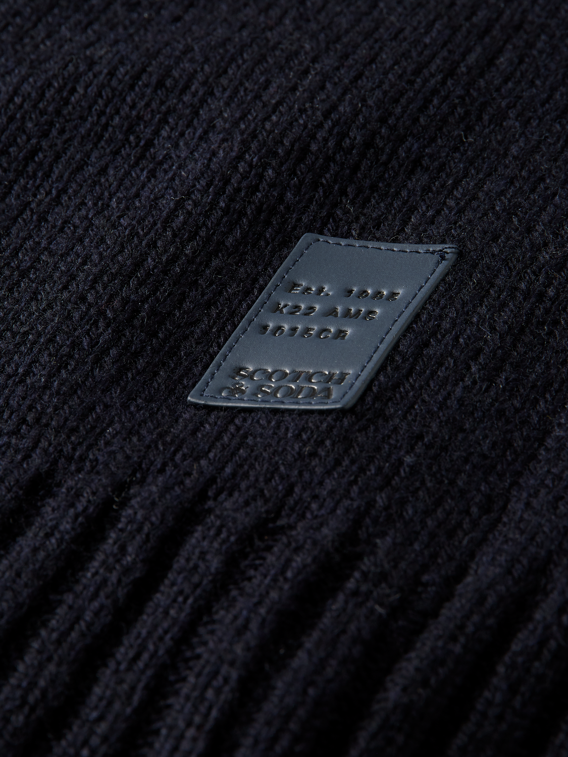 Sweater With Twisted Collar | Scotch And Soda Outlet