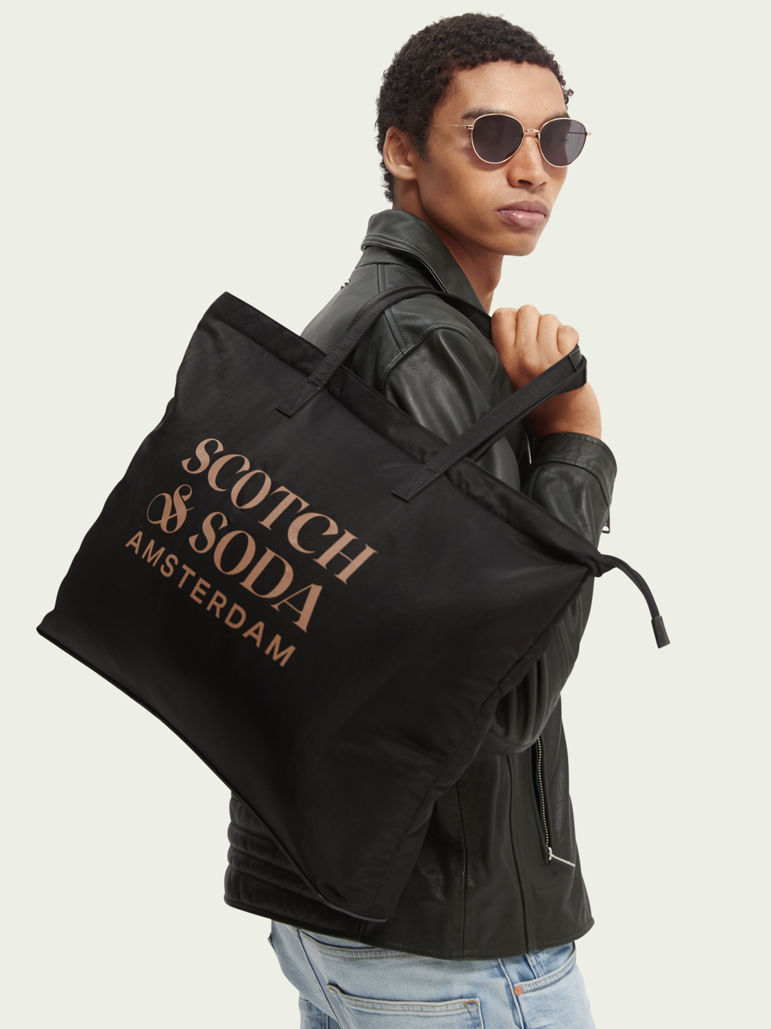 The Centraal Unisex Foldaway Tote Bag | scotch & soda outlet