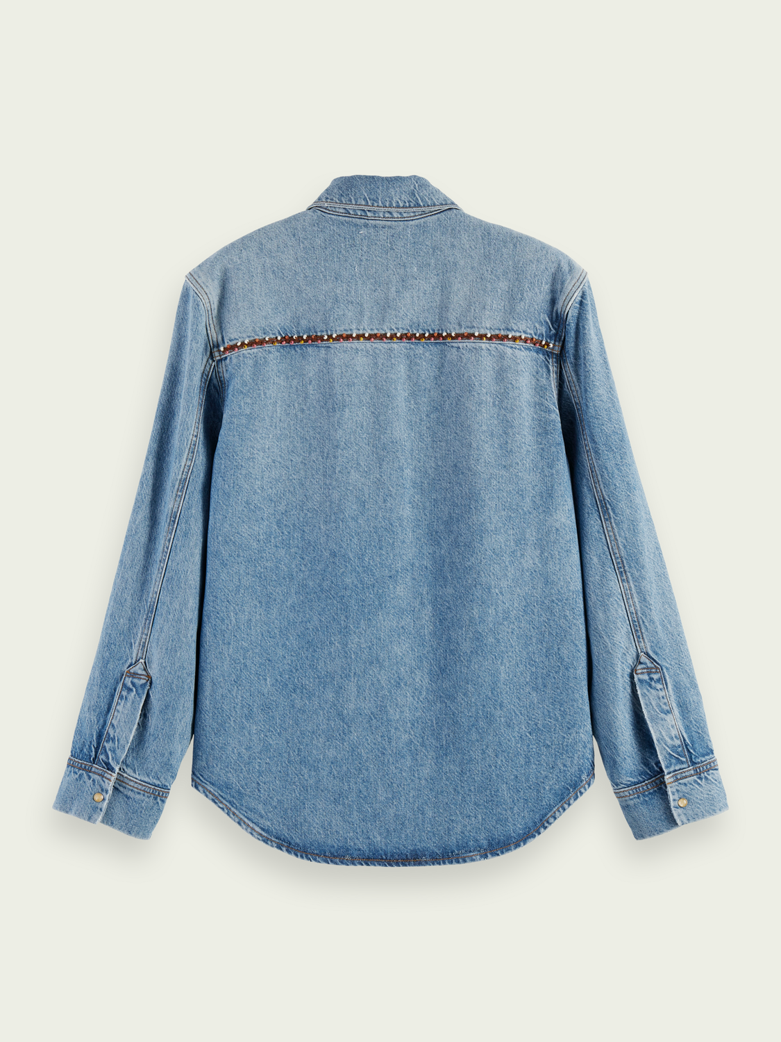 Washed Denim Shirt | scotch & soda outlet