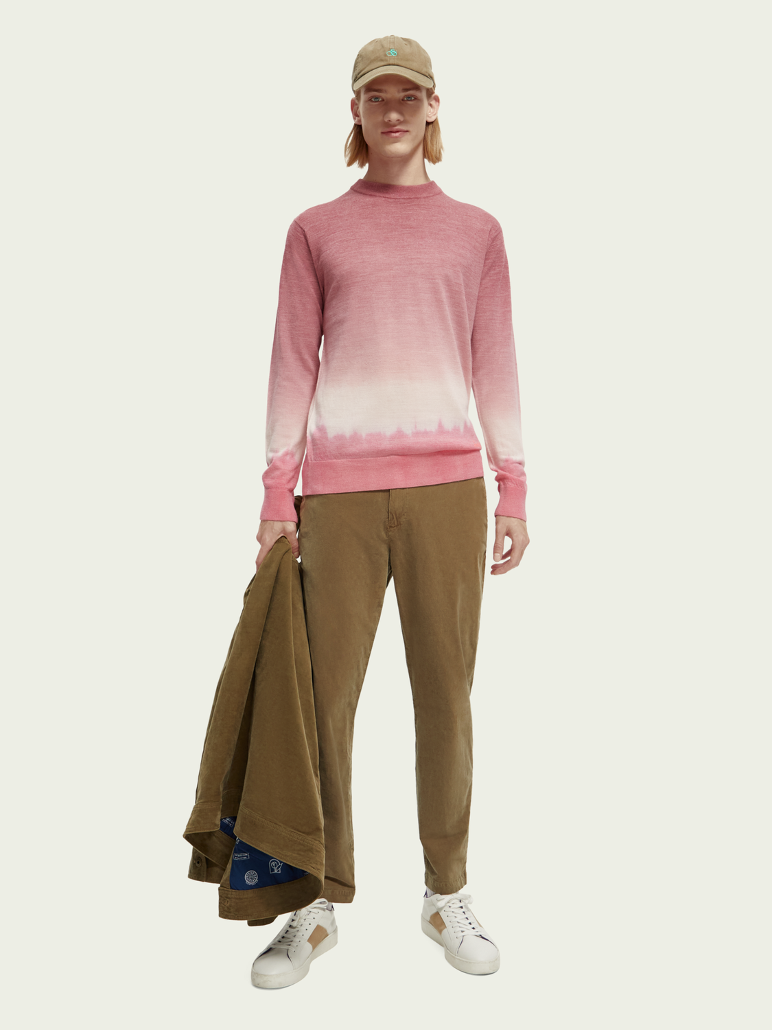 Gradient Tie-Dye Wool-Blended Sweater | Scotch And Soda Outlet