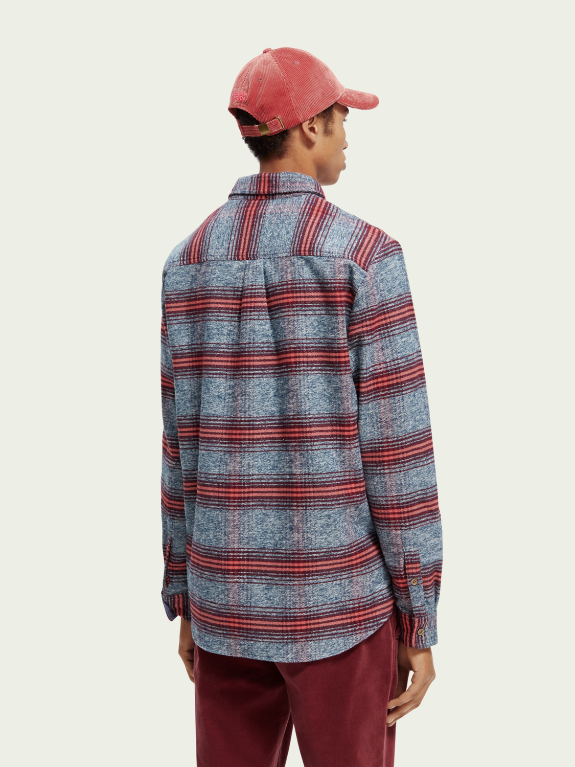 Regular Fit Checked Flannel Shirt | Scotch And Soda Outlet