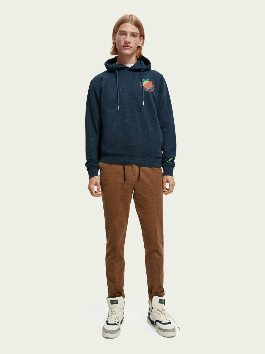 Artwork Felpa Hoodie | Scotch And Soda Outlet