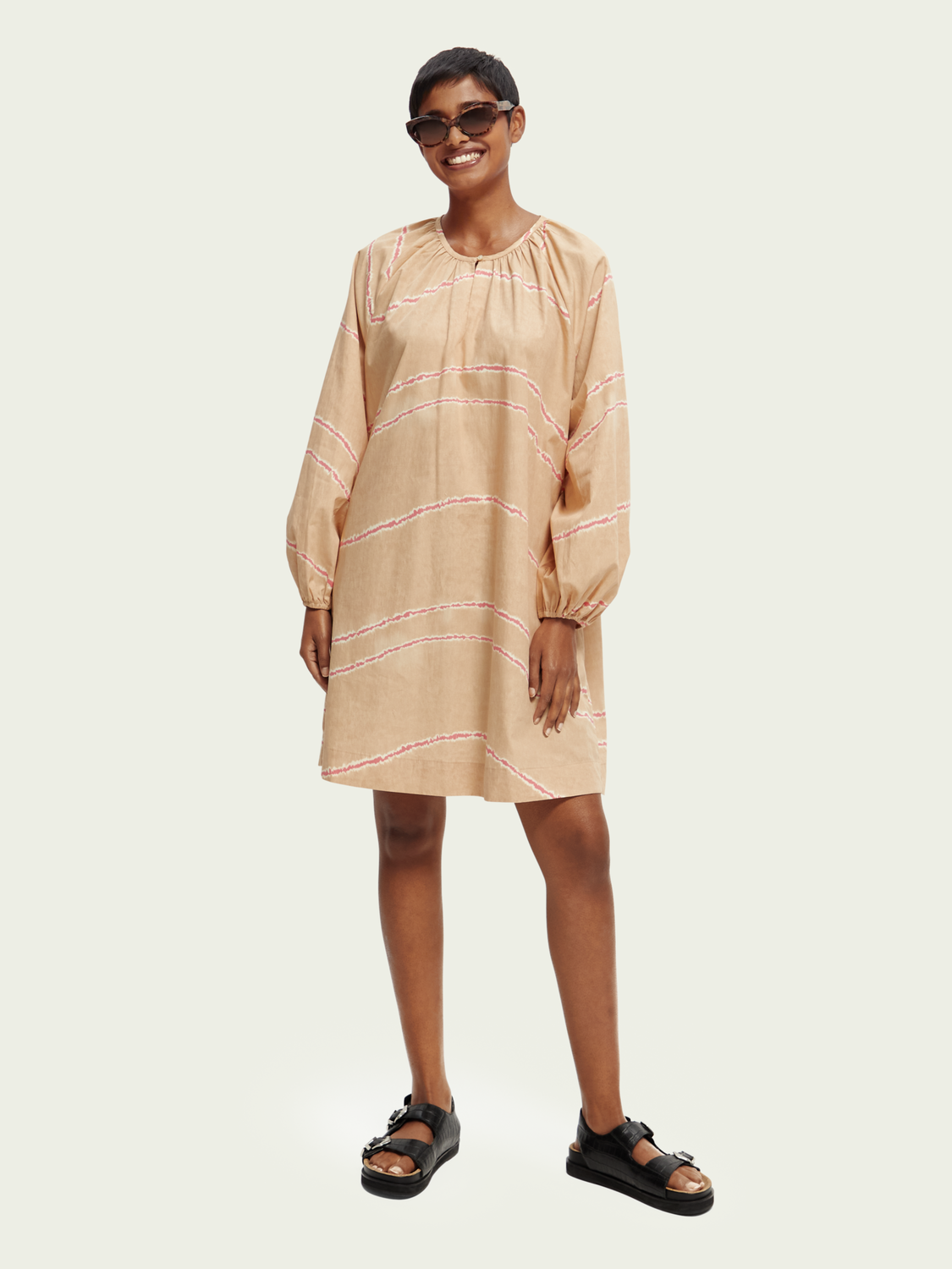 Organic Cotton Babydoll Dress | scotch & soda outlet