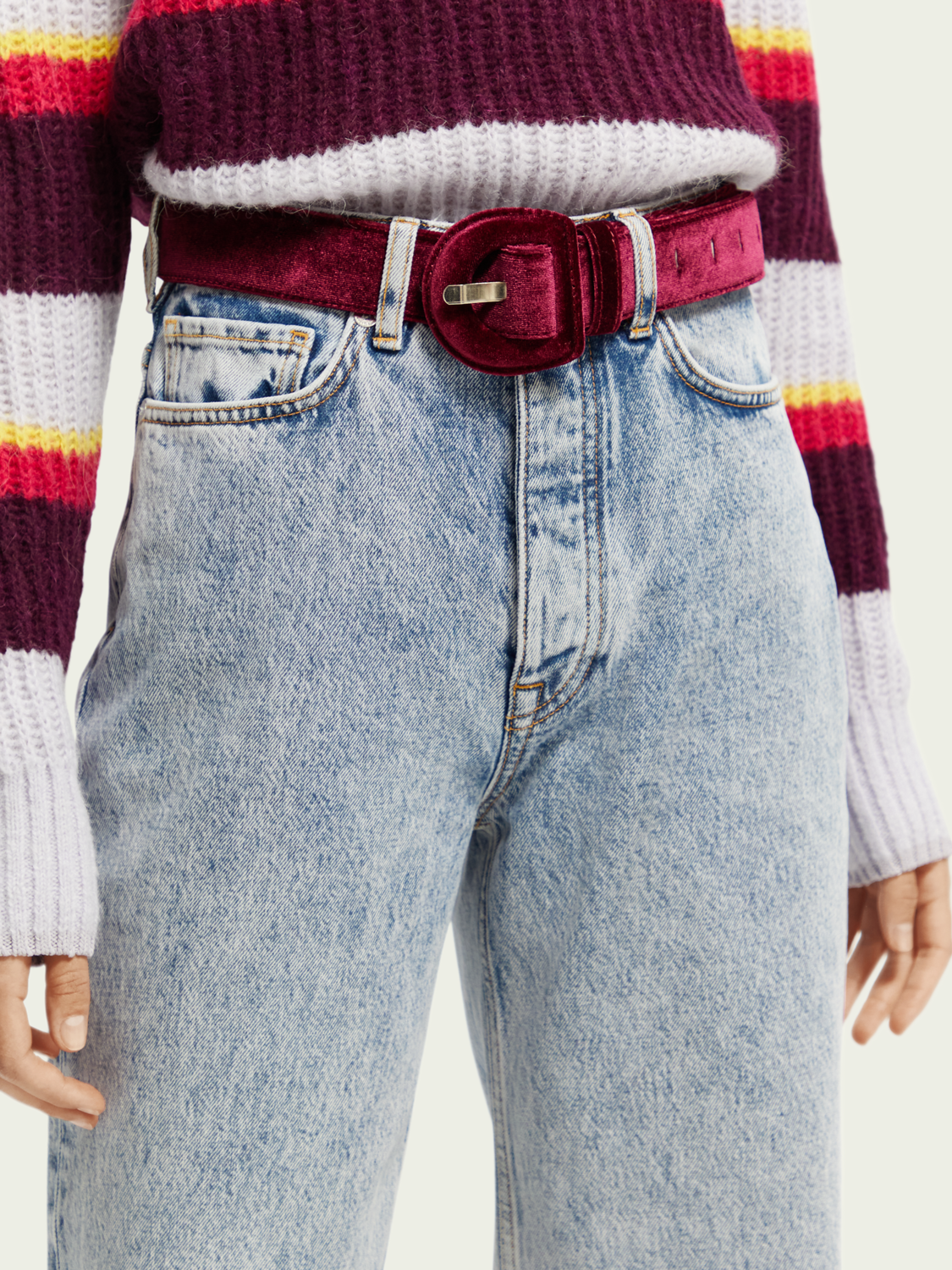 The Ripple High-Rise Jeans Organic Cotton | scotch & soda outlet