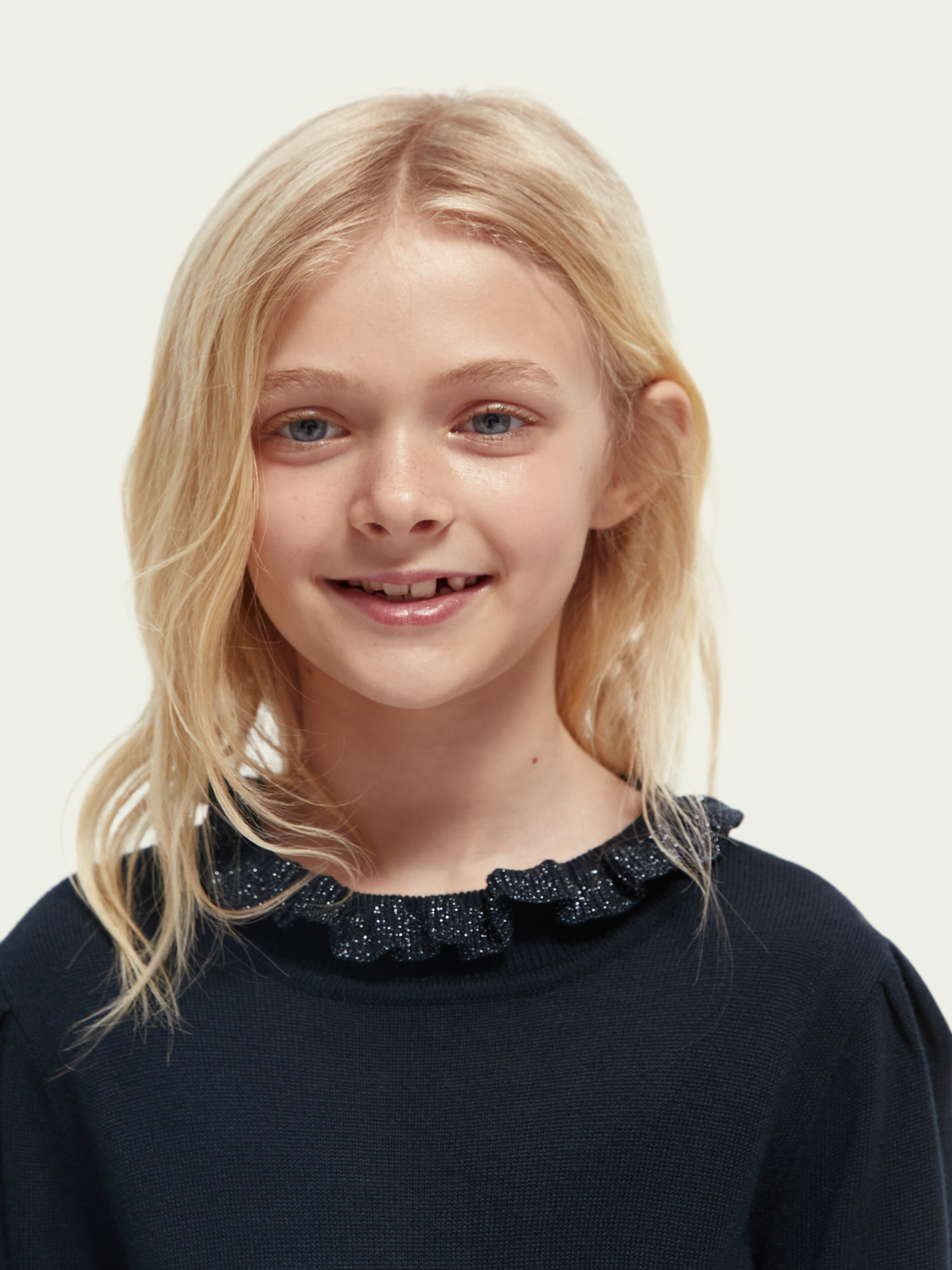 Scotch Soda Outlet | Fitted Knit Midi-Length Long-Sleeve Dress