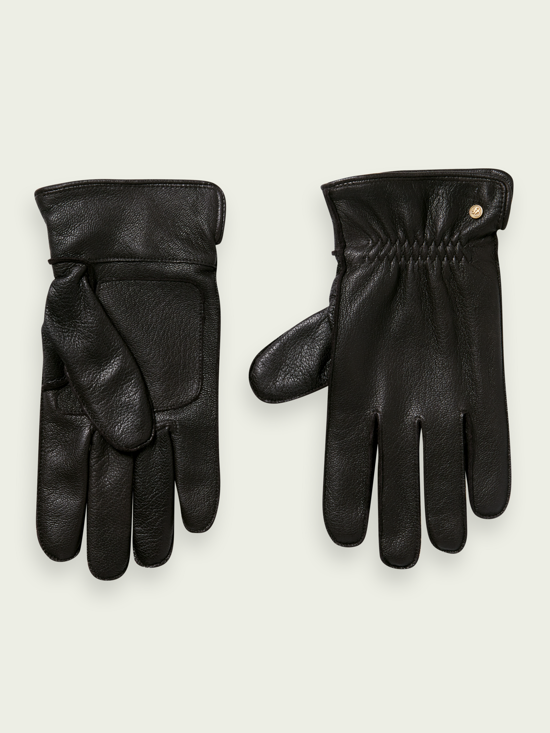 Grain Leather Gloves | Scotch And Soda Outlet