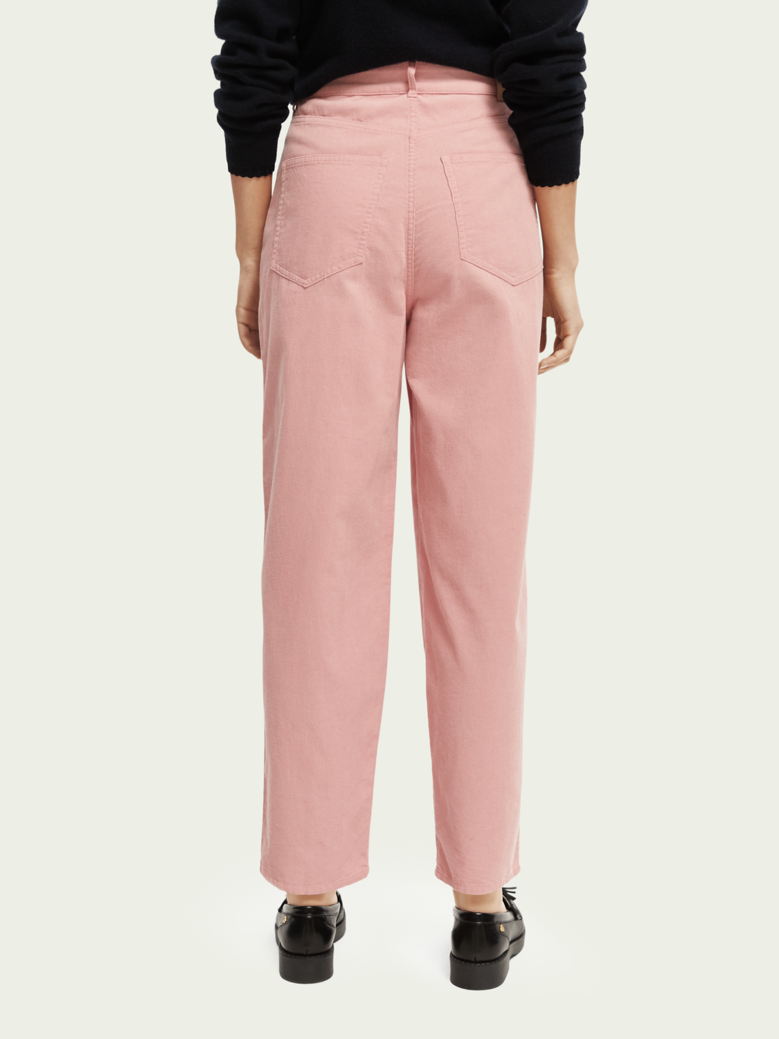 The Tide Balloon Fit Corduroy Trousers | scotch & soda outlet