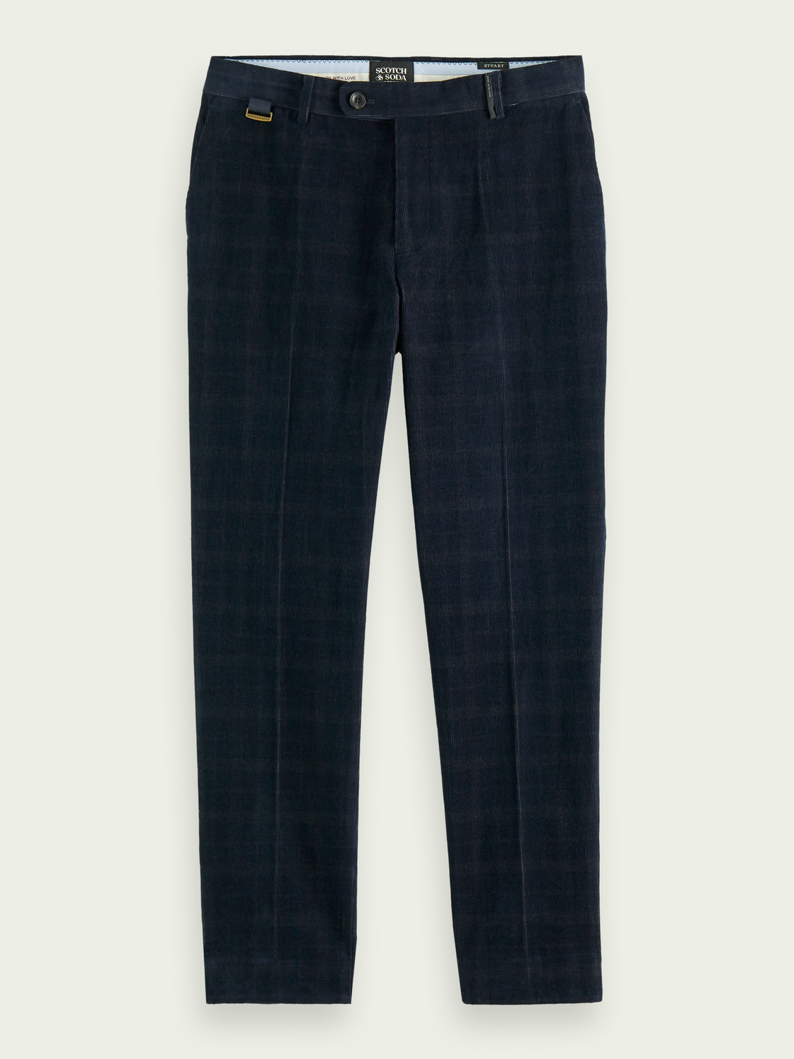 Stuart Regular Slim-Fit Corduroy Chino | Scotch And Soda Outlet