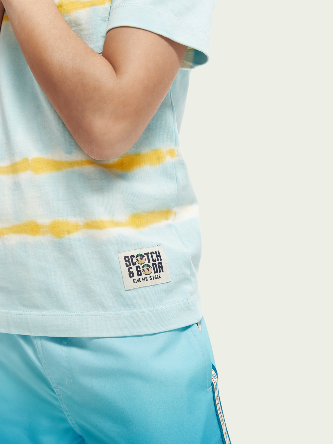 Relaxed-Fit Organic Short Sleeve Tie-Dye T-Shirt