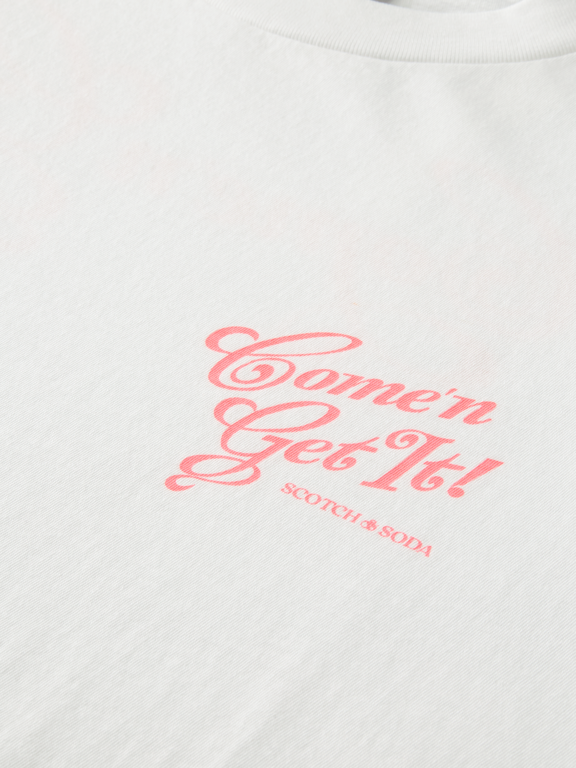 Graphic Crewneck T-Shirt | Scotch And Soda Outlet