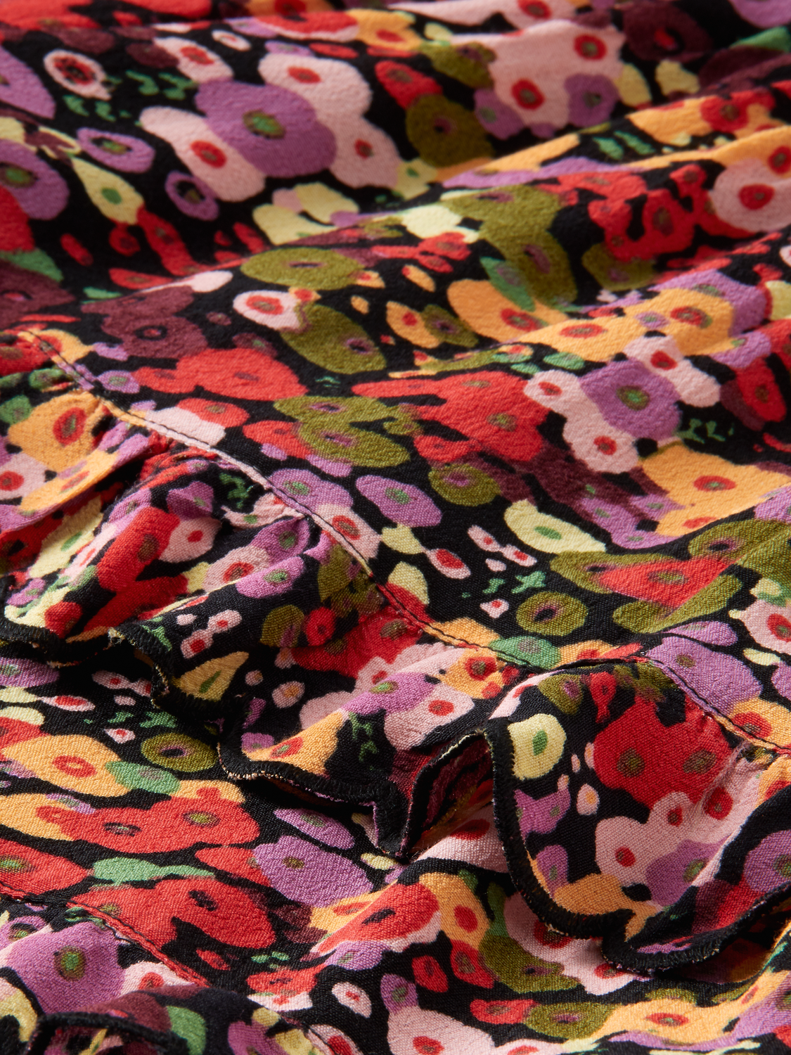 Scotch Soda Outlet | Printed Smock Detailed Mini Skirt