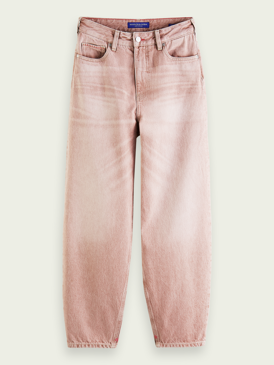 The Tide Yarn-Dyed Balloon Fit Jeans | scotch & soda outlet