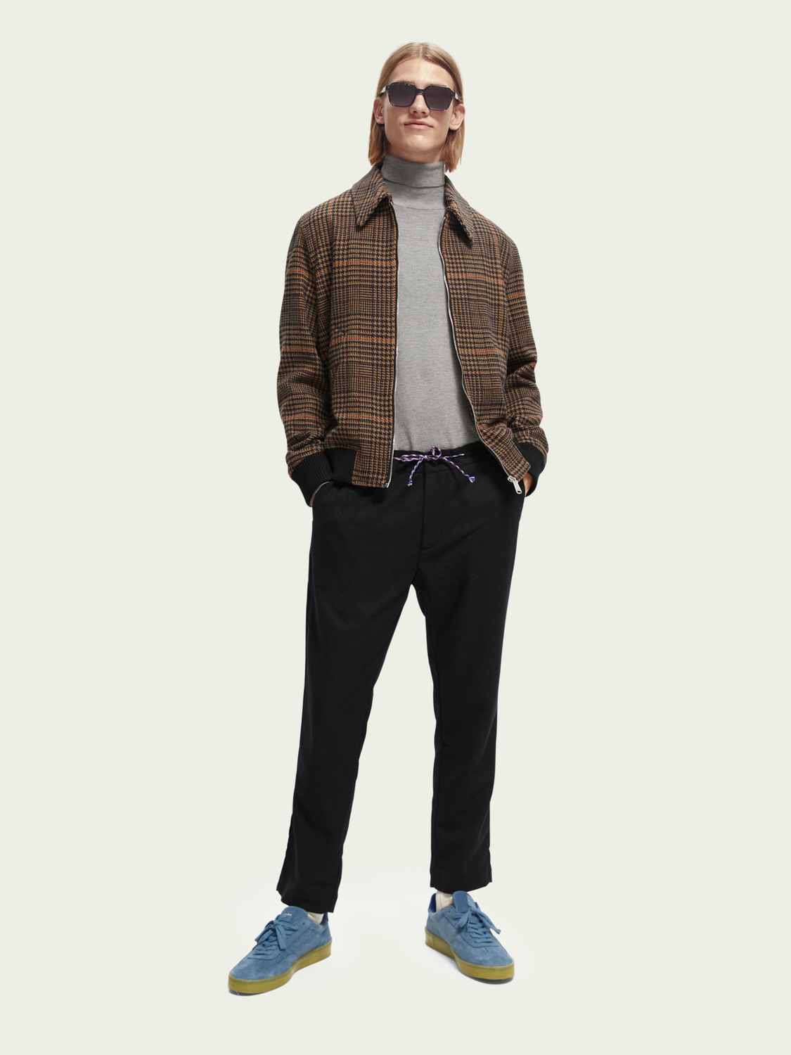 Wool-Blend Bomber Jacket | Scotch And Soda Outlet