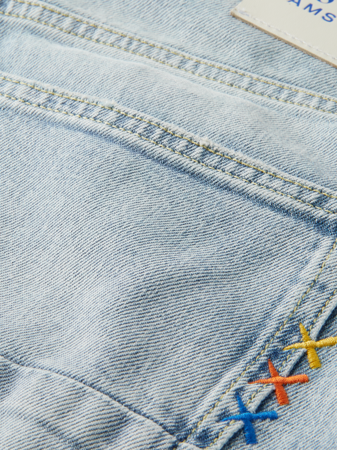 The Skim Super-Slim Fit Jeans - Blue Splash | Scotch And Soda Outlet