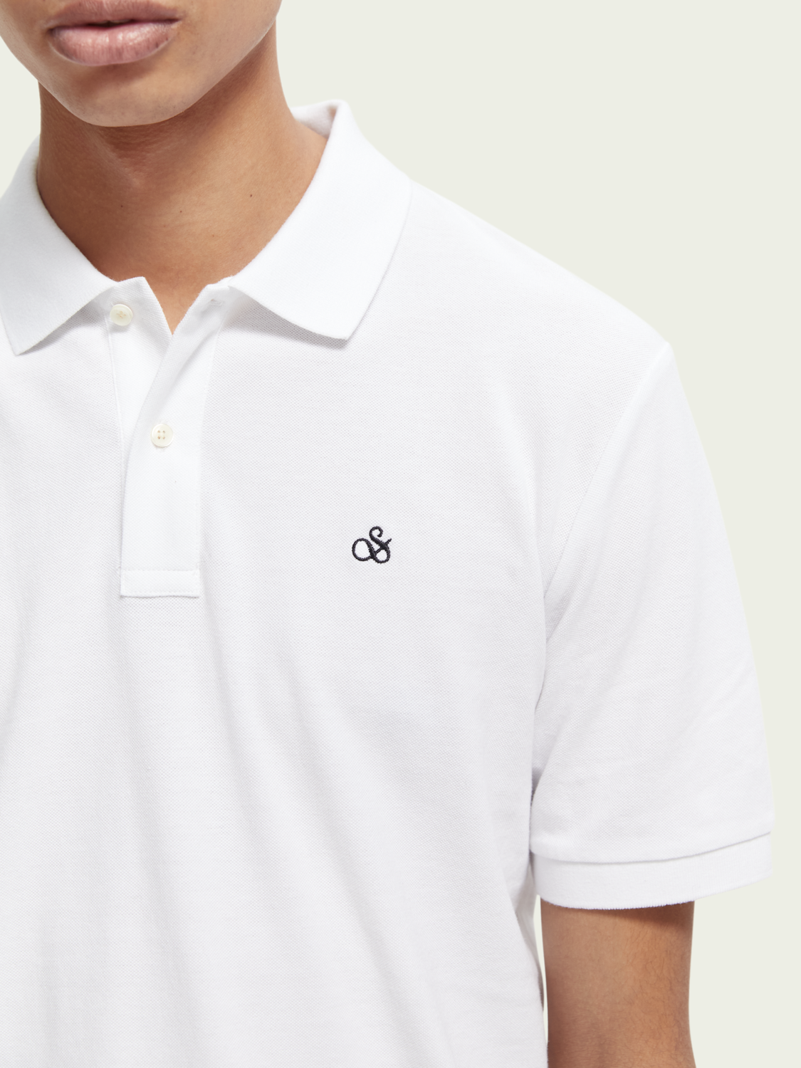 Organic Cotton Pique Polo | Scotch And Soda Outlet