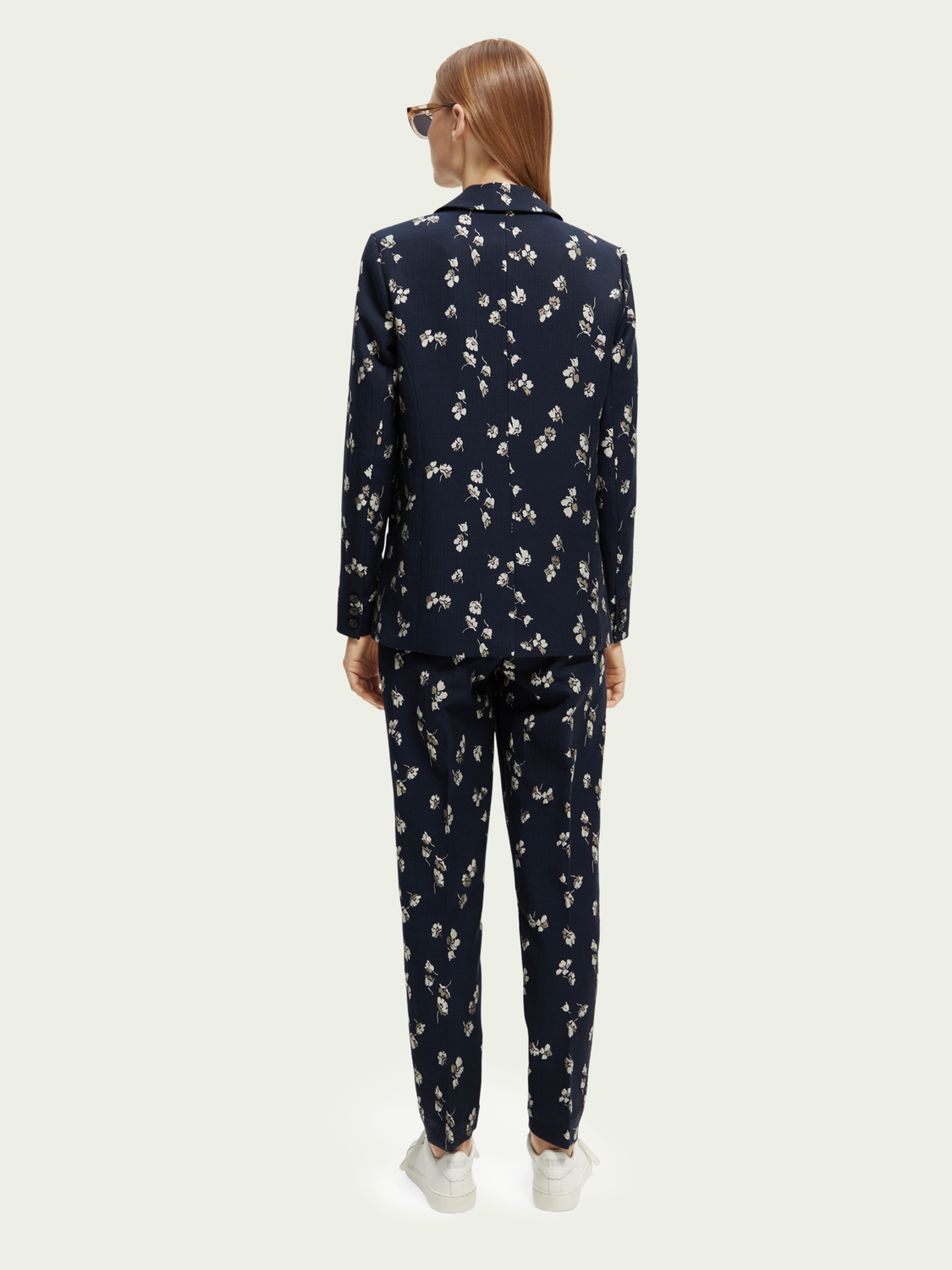Relaxed Fit Printed Jacquard Blazer | scotch & soda outlet