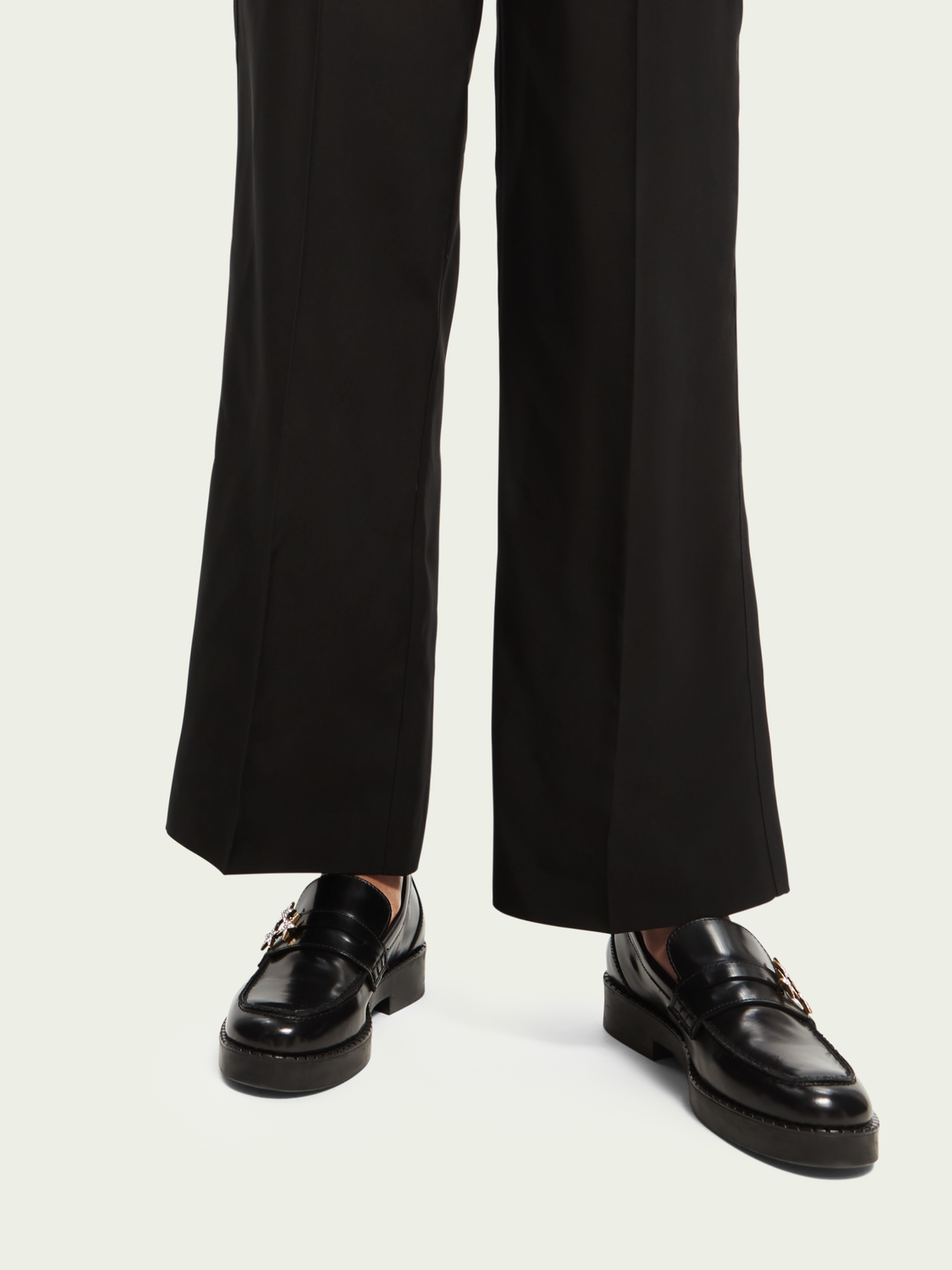 Edie High-Rise Wide Leg Trousers | scotch & soda outlet