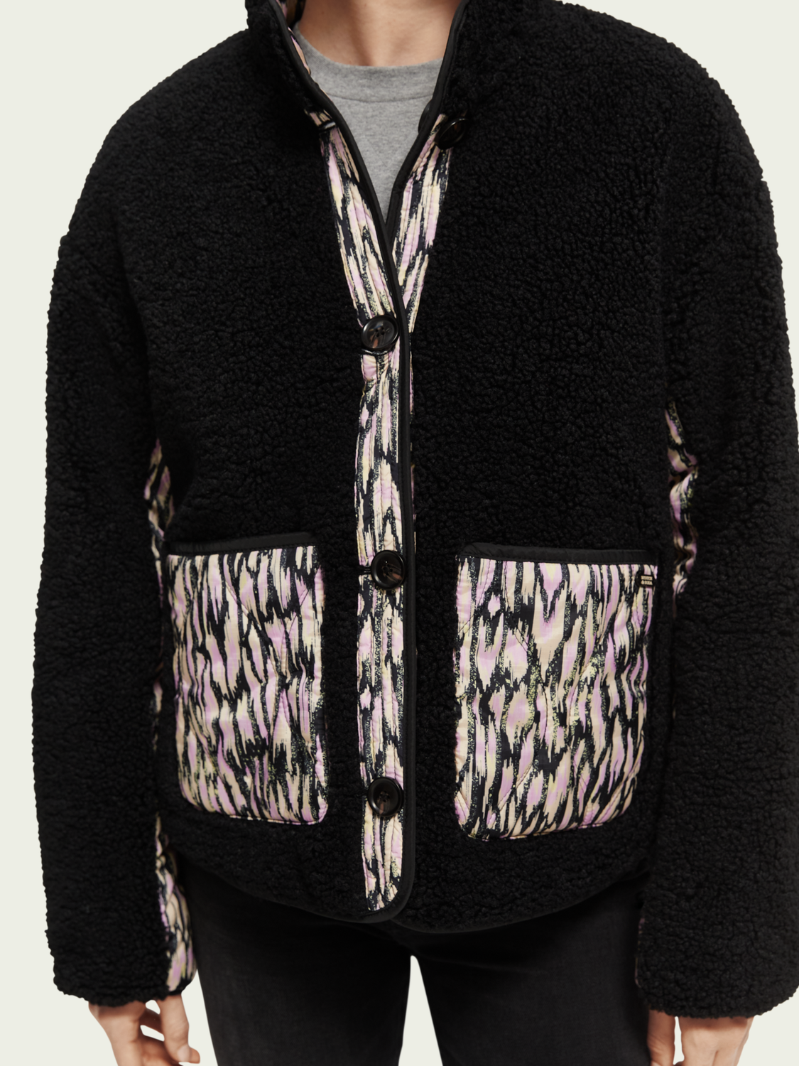 Reversible Teddy Jacket | scotch & soda outlet