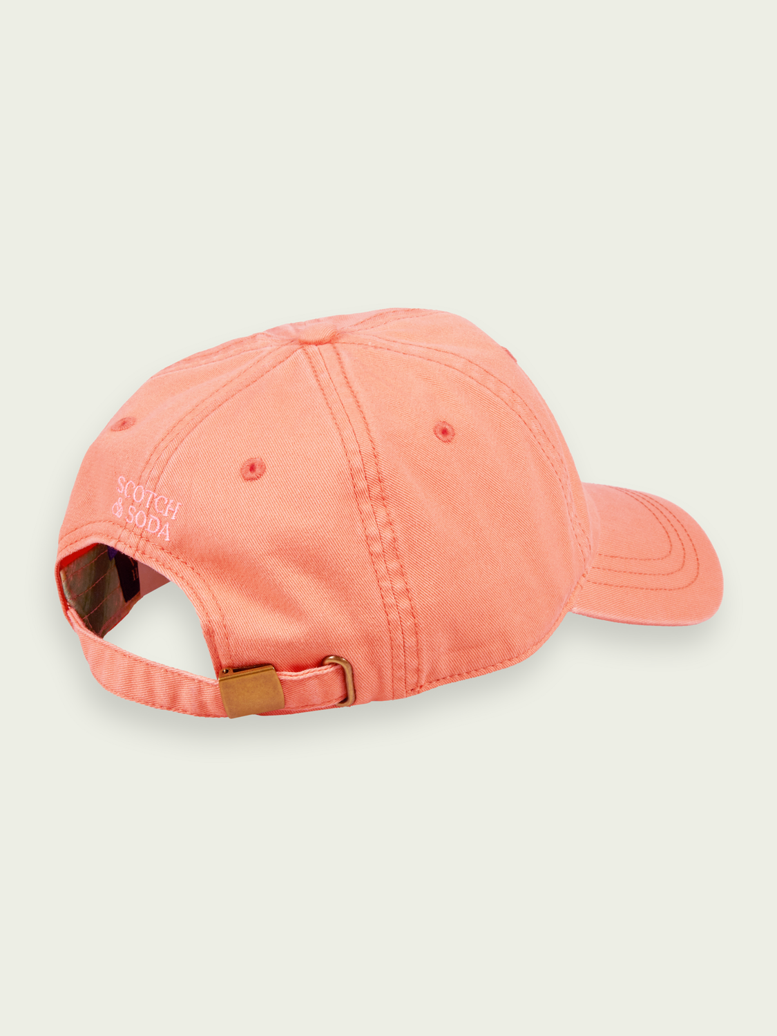Cotton Twill Embroidered Cap | scotch & soda outlet