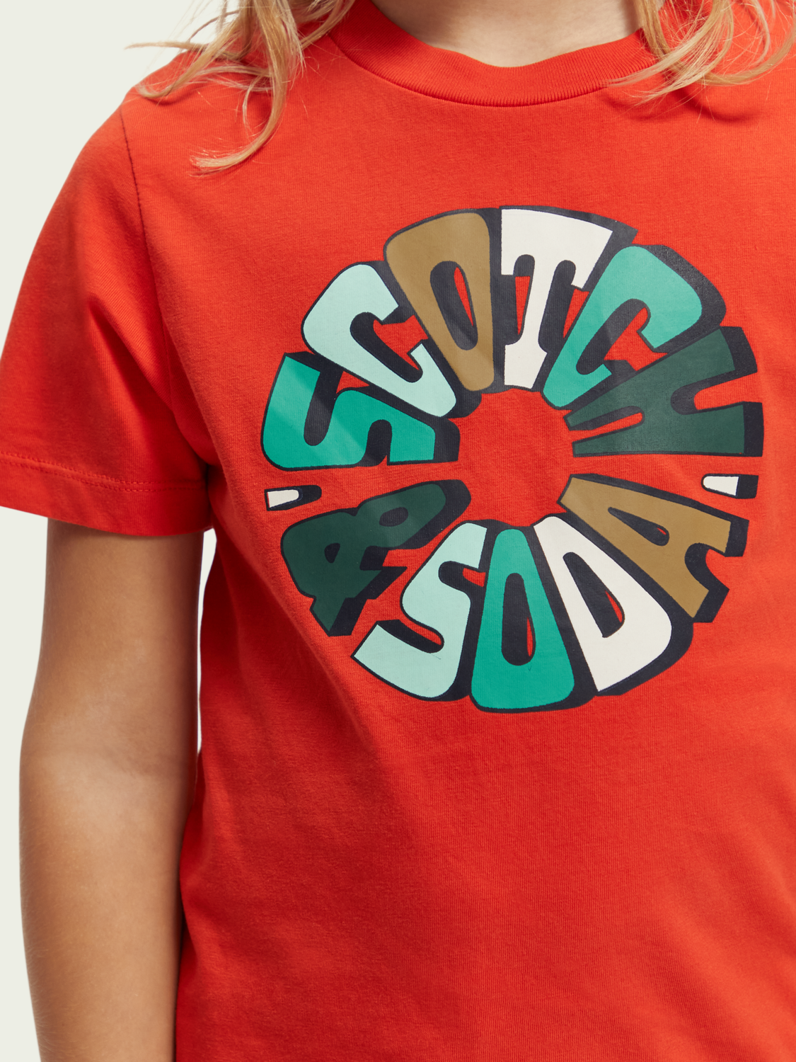 Regular Fit Artwork Logo Organic T-Shirt