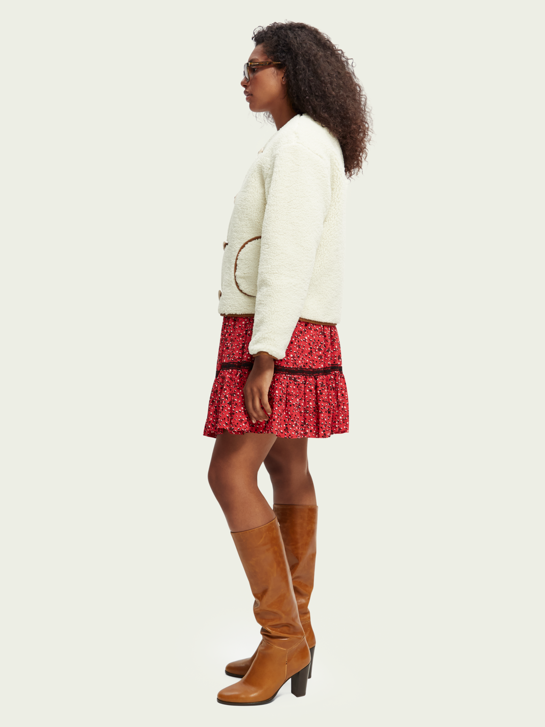 Short Teddy Jacket | scotch & soda outlet