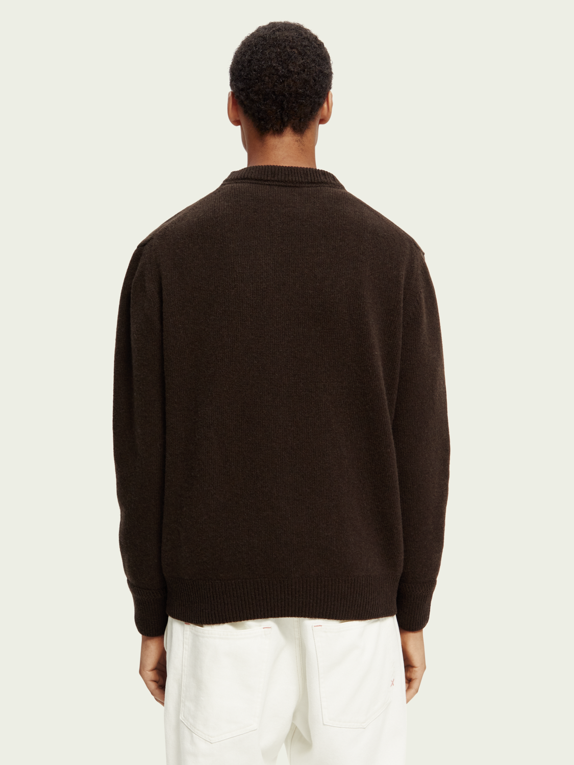 Relaxed Fit Wool Sweater | Scotch And Soda Outlet