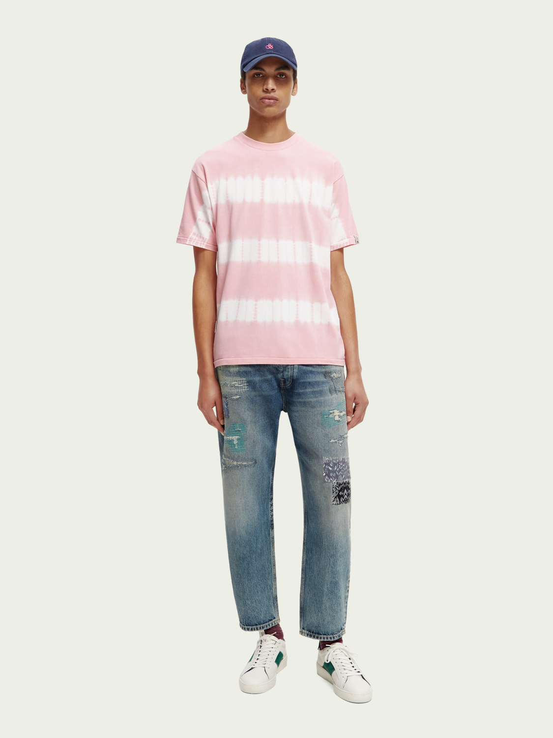 Relaxed Fit Organic Tie-Dye T-Shirt | Scotch And Soda Outlet