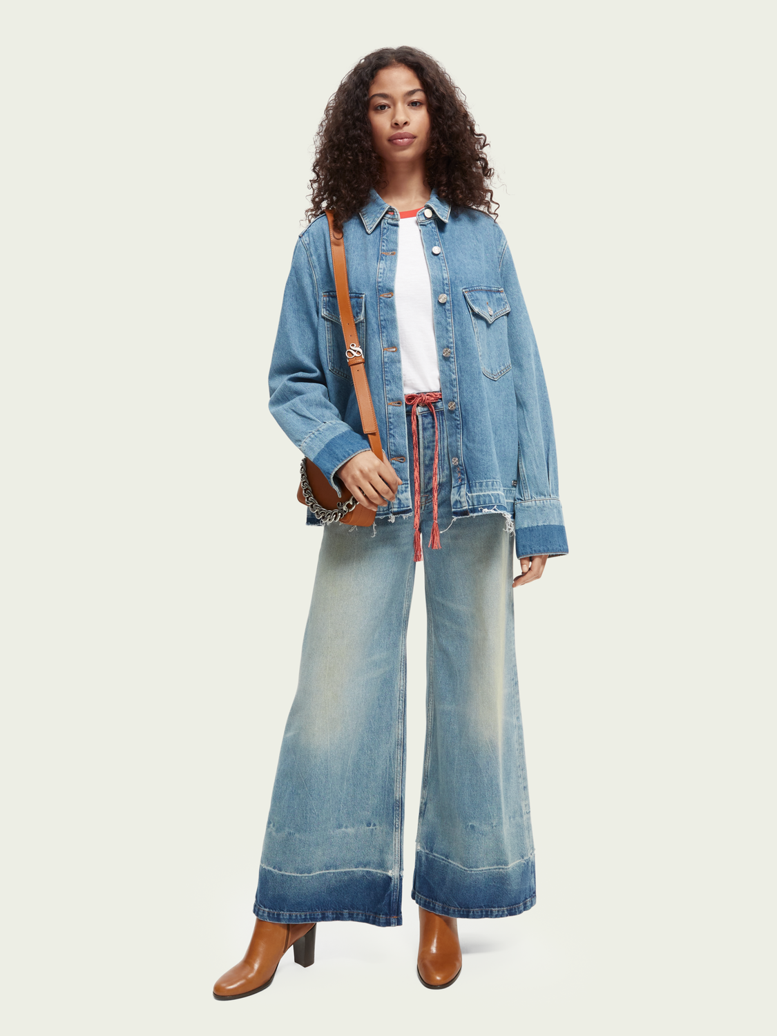 Washed Denim Shirt | scotch & soda outlet