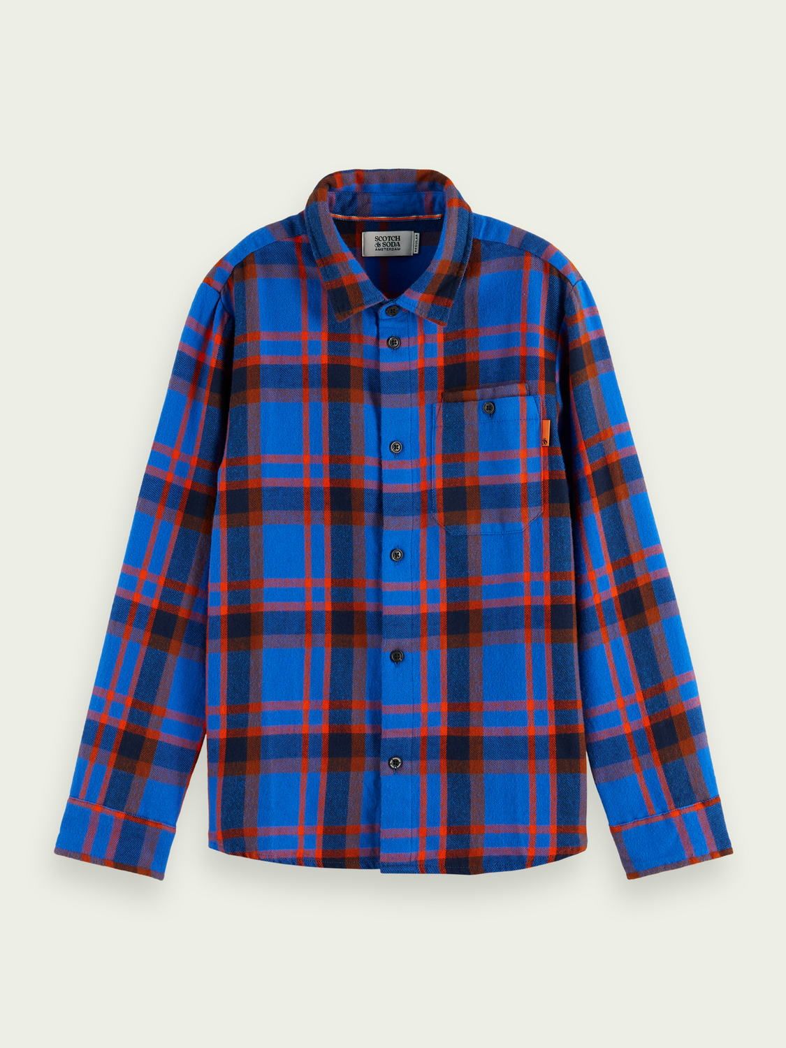 Regular Fit Yarn-Dyed Checked Shirt