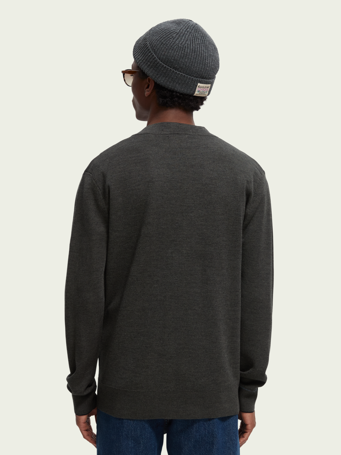 Merino Wool-Blended Cardigan | Scotch And Soda Outlet