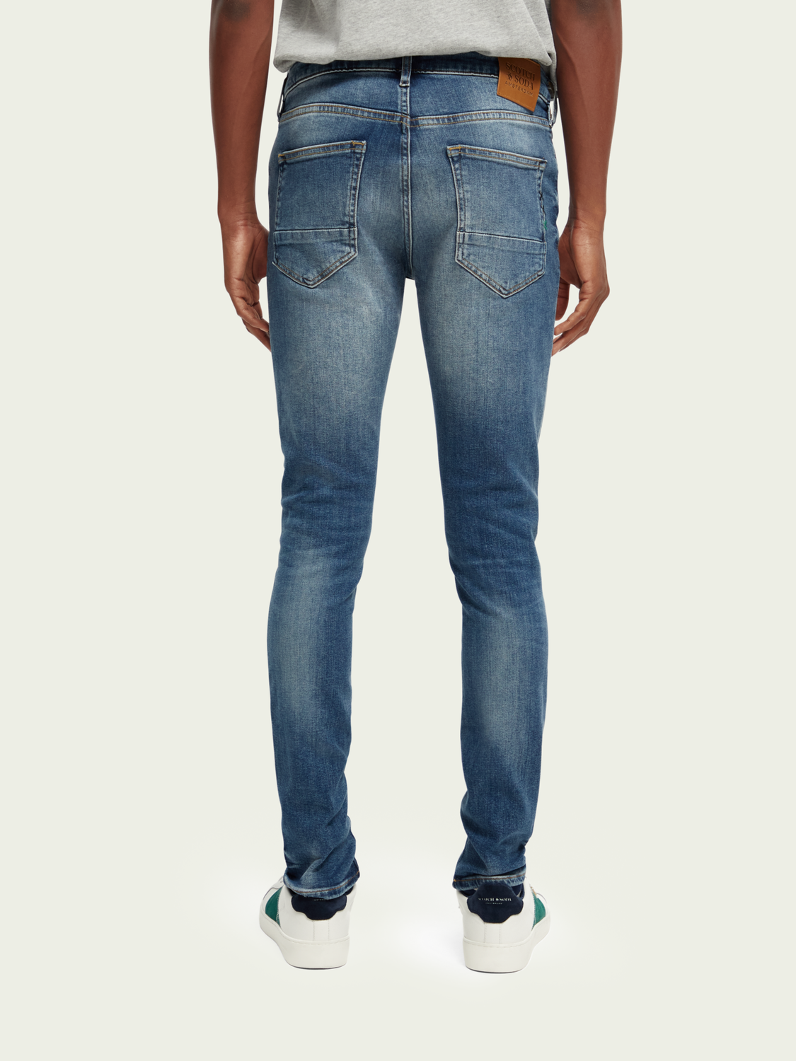 The Skim Super-Slim Fit Jeans - Faded Touch | Scotch And Soda Outlet