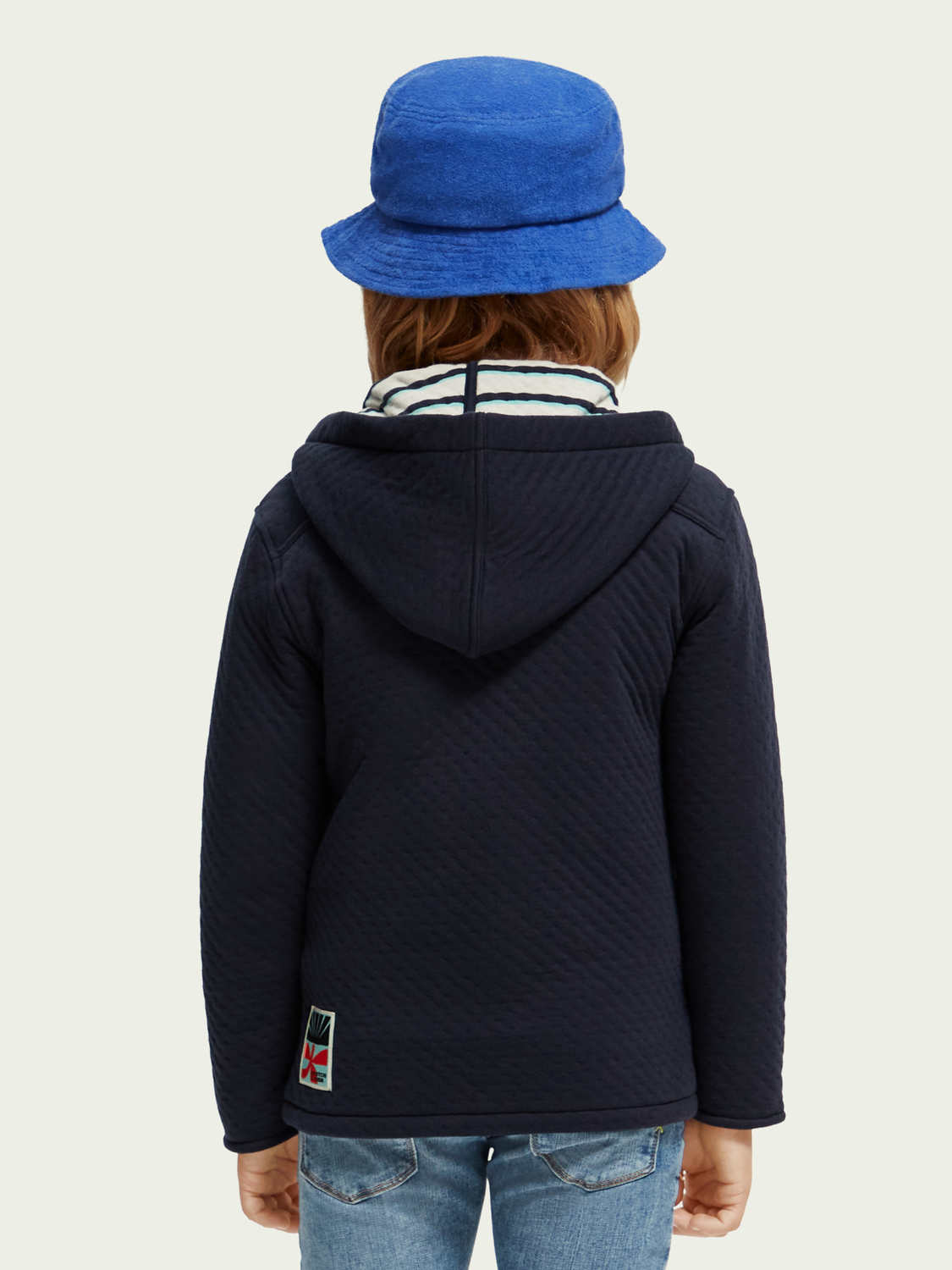 Scotch Soda Outlet | Bonded Jersey Hoodie