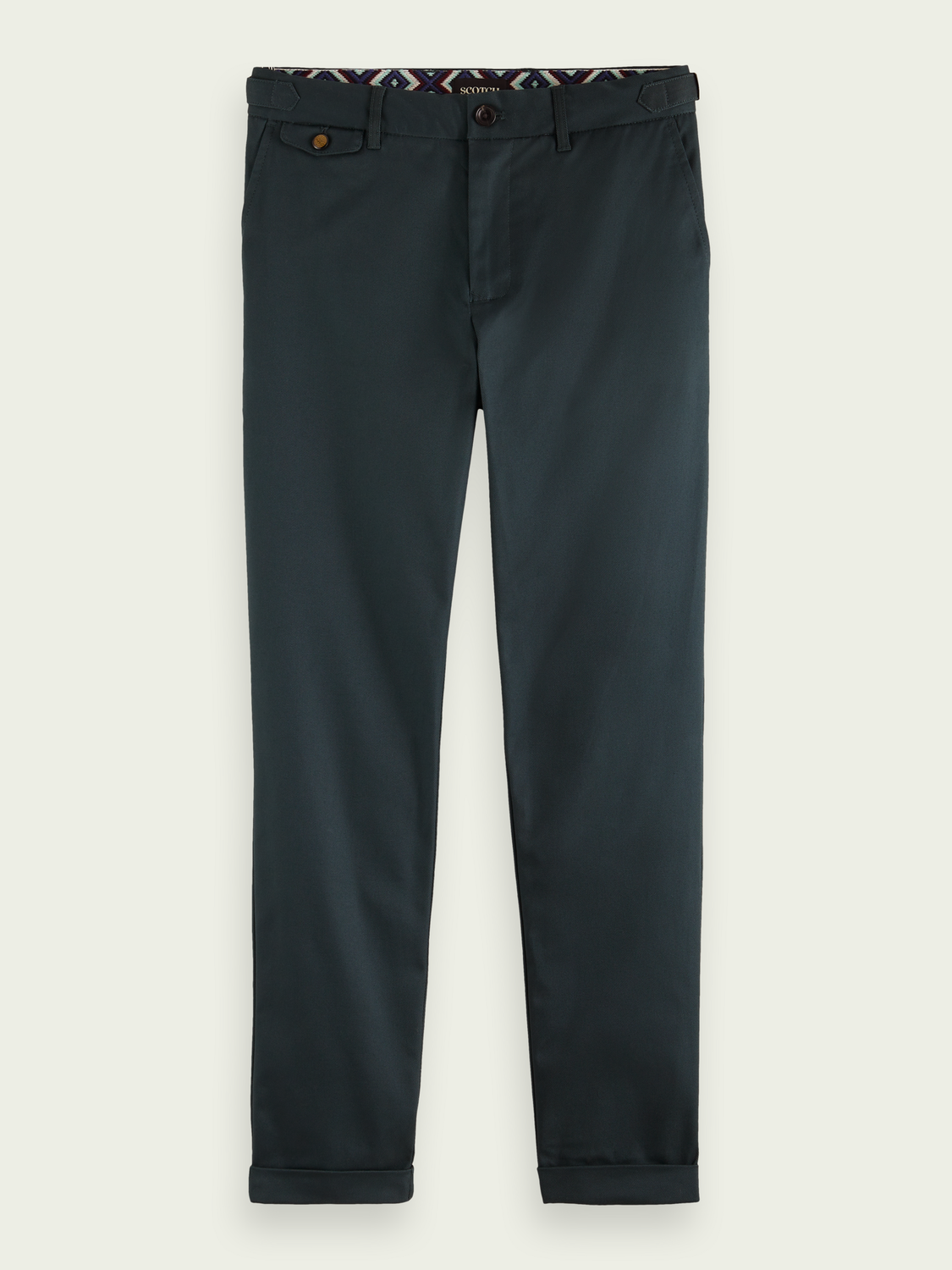 The Drift Regular Tapered Cotton-Blend Twill Chino | Scotch And Soda Outlet