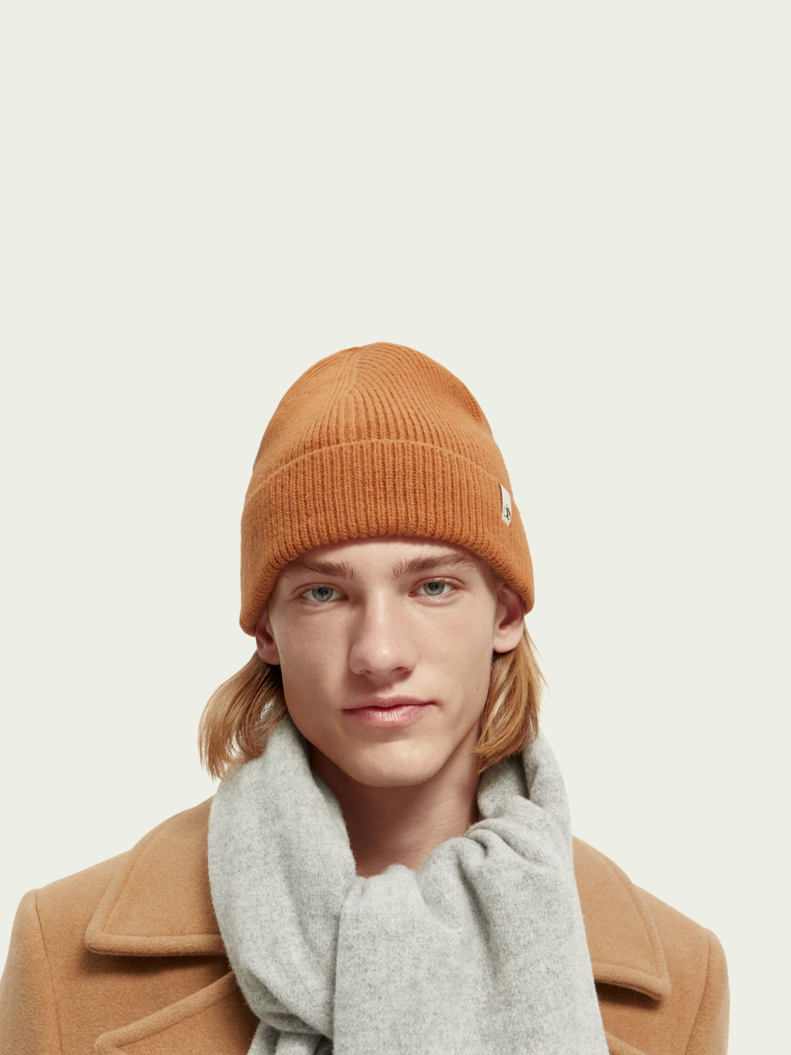 Unisex Rib Knit Beanie | scotch & soda outlet