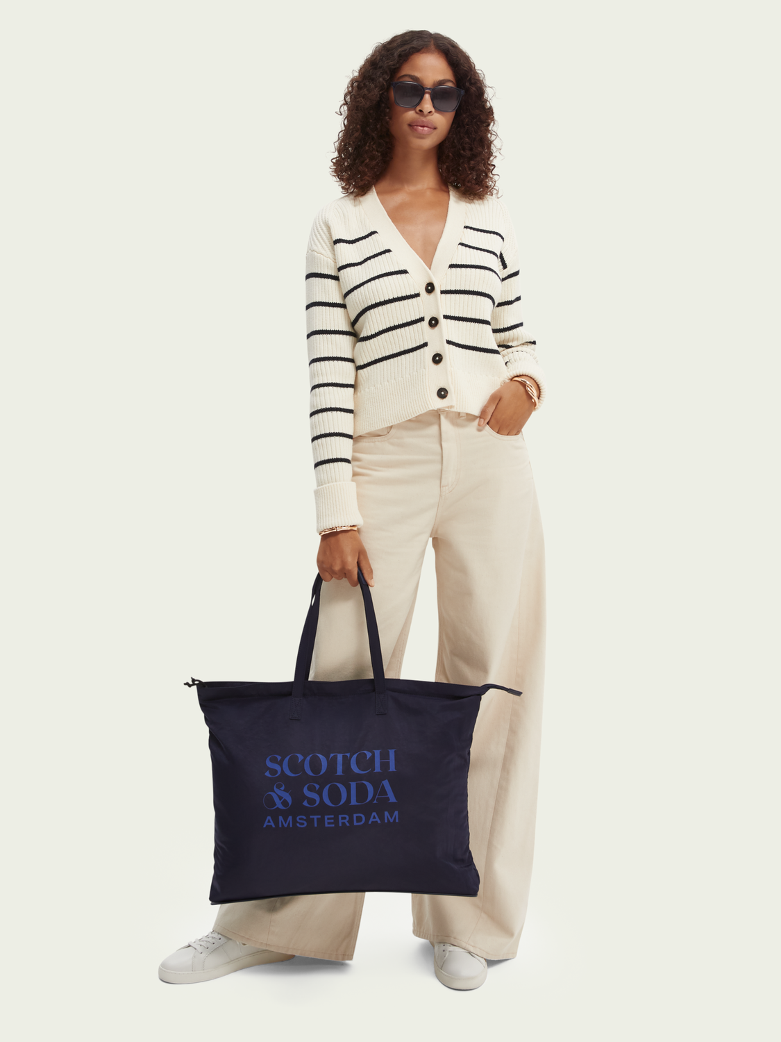 The Centraal Unisex Foldaway Tote Bag | scotch & soda outlet