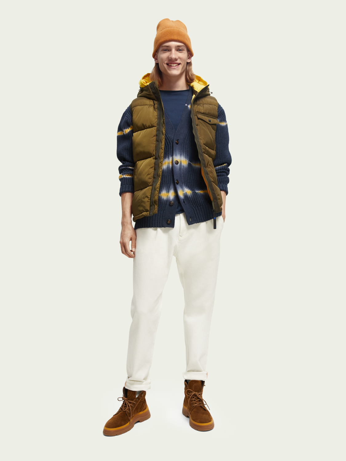 Hooded Quilted Bodywarmer | Scotch And Soda Outlet