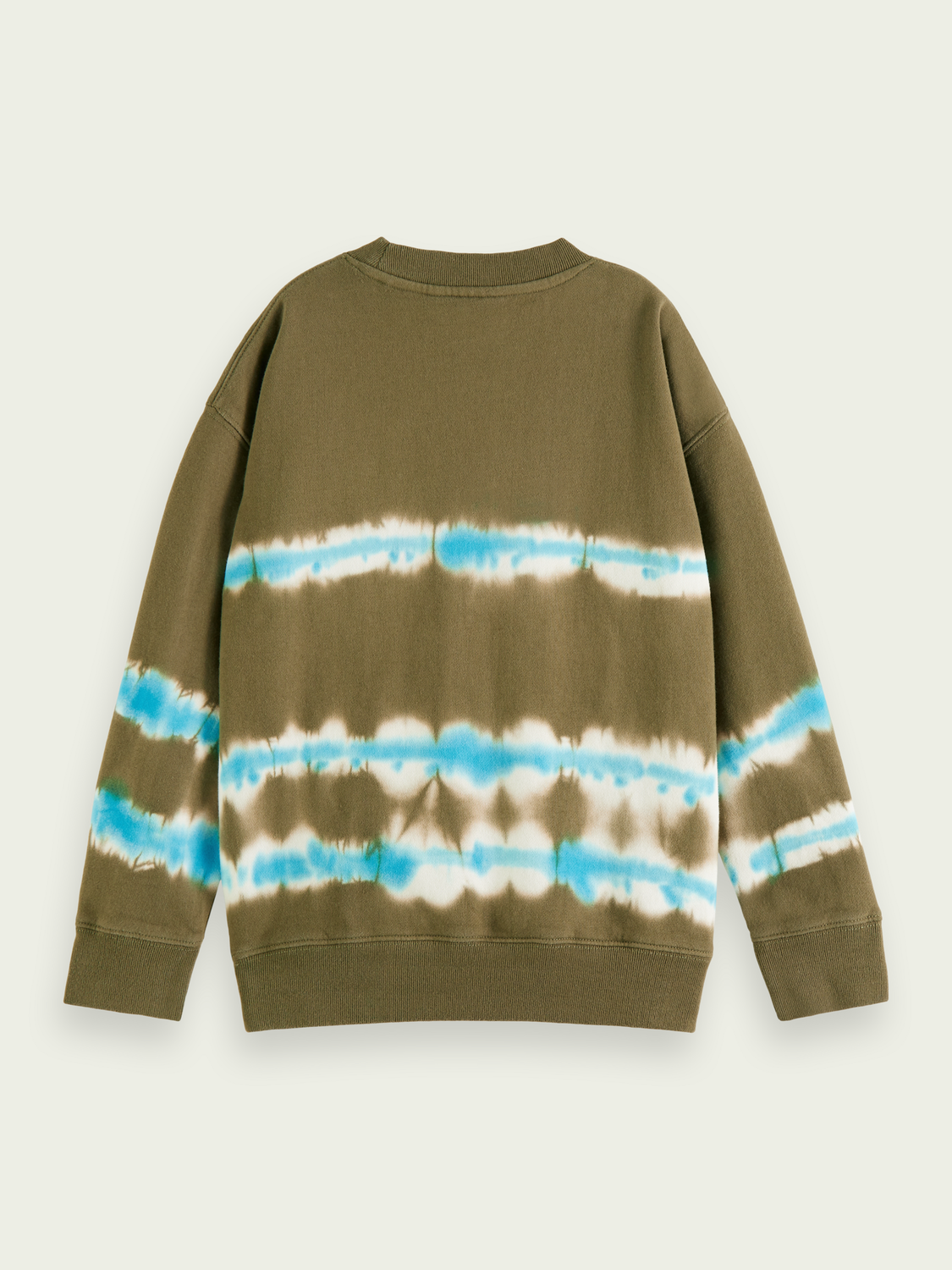 Cotton Tie-Dye Crewneck Sweatshirt