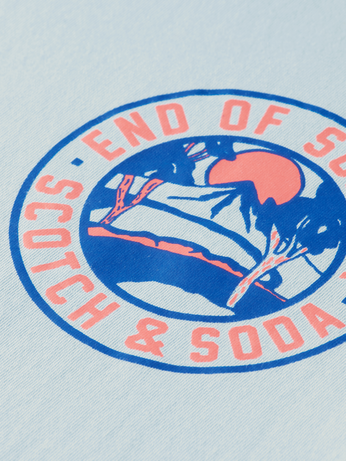 Graphic Crewneck T-Shirt | Scotch And Soda Outlet