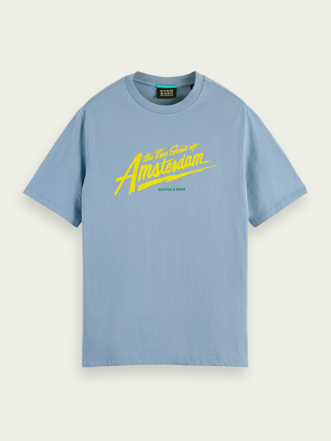 Free Spirit Artwork T-Shirt | Scotch And Soda Outlet