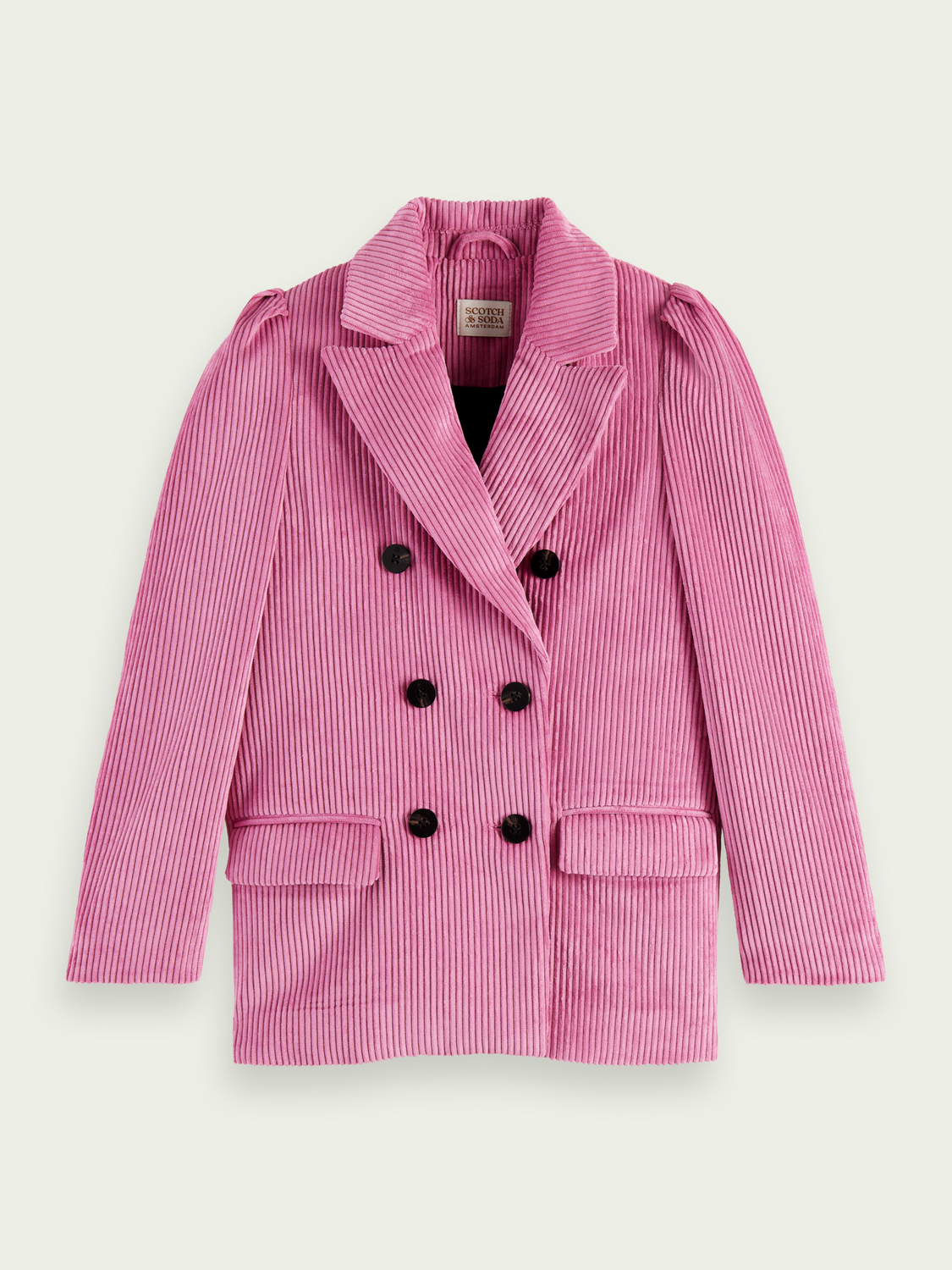 Scotch Soda Outlet | Double-Breasted Corduroy Blazer